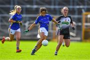 17 August 2019; Róisín Daly of Tipperary in action against Sinéad Regan of Sligo during the TG4 All-Ireland Ladies Football Intermediate Championship Semi-Final match between Sligo and Tipperary at Nowlan Park in Kilkenny. Photo by Piaras Ó Mídheach/Sportsfile
