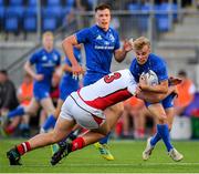 17 August 2019; Ben Murphy of Leinster is tackled by Oscar Egan of Ulster during the U19 Interprovincial Rugby Championship match between Leinster and Ulster at Energia Park in Donnybrook, Dublin. Photo by Seb Daly/Sportsfile