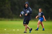 17 August 2019; Leinster head coach Niall Neville ahead of the Under 18 Girls Interprovincial Rugby Championship match between Leinster and Connacht at MU Barnhall in Leixlip, Kildare. Photo by Sam Barnes/Sportsfile