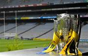 18 August 2019; The Liam MacCarthy cup is seen prior to the GAA Hurling All-Ireland Senior Championship Final match between Kilkenny and Tipperary at Croke Park in Dublin. Photo by Brendan Moran/Sportsfile