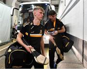 18 August 2019; James Aylward of Kilkenny arrives prior to the Electric Ireland GAA Hurling All-Ireland Minor Championship Final match between Kilkenny and Galway at Croke Park in Dublin. Photo by Seb Daly/Sportsfile