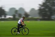 18 August 2019; Turlogh Donnelly of Kilcullen, Co. Kildare, competing in the Boys' U12 Cycling-on-Grass event during Day 2 of the Aldi Community Games August  Festival, which saw over 3,000 children take part in a fun-filled weekend at UL Sports Arena in University of Limerick, Limerick. Photo by Ben McShane/Sportsfile