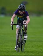 18 August 2019; Mark Stanley of St. Lazerians, Co. Carlow, competing in the Boys U12 Cycling-on-Grass during Day 2 of the Aldi Community Games August  Festival, which saw over 3,000 children take part in a fun-filled weekend at UL Sports Arena in University of Limerick, Limerick. Photo by Ben McShane/Sportsfile