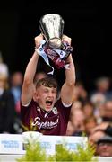 18 August 2019; Galway captain Ian McGlynn lifts the Irish Press cup after the Electric Ireland GAA Hurling All-Ireland Minor Championship Final match between Kilkenny and Galway at Croke Park in Dublin. Photo by Seb Daly/Sportsfile