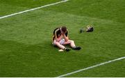18 August 2019; A dejected Padraic Moylan of Kilkenny after the Electric Ireland GAA Hurling All-Ireland Minor Championship Final match between Kilkenny and Galway at Croke Park in Dublin. Photo by Daire Brennan/Sportsfile