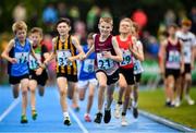 18 August 2019; Matthew Molloy of Ballynacarrigy, Co Westmeath on his way to winning the Boys U12 600m final during Day 2 of the Aldi Community Games August Festival, which saw over 3,000 children take part in a fun-filled weekend at UL Sports Arena in University of Limerick, Limerick. Photo by David Fitzgerald/Sportsfile