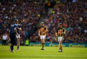 18 August 2019; Richie Hogan of Kilkenny, right, ahead of the GAA Hurling All-Ireland Senior Championship Final match between Kilkenny and Tipperary at Croke Park in Dublin. Photo by Eóin Noonan/Sportsfile