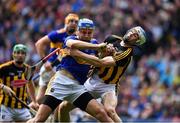 18 August 2019; John McGrath of Tipperary is tackled by Huw Lawlor of Kilkenny during the GAA Hurling All-Ireland Senior Championship Final match between Kilkenny and Tipperary at Croke Park in Dublin. Photo by Brendan Moran/Sportsfile