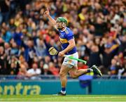 18 August 2019; John O’Dwyer of Tipperary celebrates scoring a goal in the 42nd minute of the GAA Hurling All-Ireland Senior Championship Final match between Kilkenny and Tipperary at Croke Park in Dublin. Photo by Ray McManus/Sportsfile