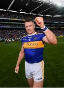 18 August 2019; Padraic Maher of Tipperary celebrates following the GAA Hurling All-Ireland Senior Championship Final match between Kilkenny and Tipperary at Croke Park in Dublin. Photo by Stephen McCarthy/Sportsfile