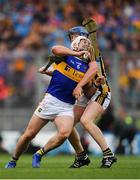 18 August 2019; Padraic Maher of Tipperary in action against John Donnelly of Kilkenny during the GAA Hurling All-Ireland Senior Championship Final match between Kilkenny and Tipperary at Croke Park in Dublin. Photo by Seb Daly/Sportsfile