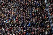 18 August 2019; Spectators watch on during the GAA Hurling All-Ireland Senior Championship Final match between Kilkenny and Tipperary at Croke Park in Dublin. Photo by Stephen McCarthy/Sportsfile