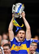 18 August 2019; Barry Heffernan of Tipperary lifts the Liam MacCarthy cup following the GAA Hurling All-Ireland Senior Championship Final match between Kilkenny and Tipperary at Croke Park in Dublin. Photo by Seb Daly/Sportsfile