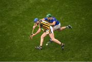 18 August 2019; John Donnelly of Kilkenny and John O’Dwyer of Tipperary during the GAA Hurling All-Ireland Senior Championship Final match between Kilkenny and Tipperary at Croke Park in Dublin. Photo by Stephen McCarthy/Sportsfile