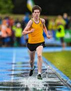 18 August 2019; Luke Griffin of Ballynacally-Lissycasey, Co Clare on his way to winning the Boys U16 1500m final during Day 2 of the Aldi Community Games August Festival, which saw over 3,000 children take part in a fun-filled weekend at UL Sports Arena in University of Limerick, Limerick. Photo by David Fitzgerald/Sportsfile