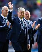 18 August 2019; Hubert Rigney of the Offaly 1994 All-Ireland winning Jubilee team as the team are honoured prior to the GAA Hurling All-Ireland Senior Championship Final match between Kilkenny and Tipperary at Croke Park in Dublin. Photo by Brendan Moran/Sportsfile