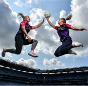 19 August 2019; In attendance at the official launch of the Lidl #SeriousSupport Schools Programme at Croke Park in Dublin, proudly supported by the Ladies Gaelic Football Association and delivered by the Youth Sports Trust, are footballers Carla Rowe of Dublin, left, and Sinéad Burke of Galway. Lidl Ireland has invested over €125,000 in this new initiative which aims to reduce the drop-off rate in sport participation amongst girls aged 11-14 years. Photo by David Fitzgerald/Sportsfile