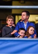 19 August 2019; Teneo CEO Declan Kelly with his family at the Tipperary All-Ireland hurling champions homecoming event at Semple Stadium in Thurles, Tipperary. Photo by Sam Barnes/Sportsfile