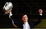 19 August 2019; Seamus Kennedy of Tipperary with the Liam MacCarthy cup at the Tipperary All-Ireland hurling champions homecoming event at Semple Stadium in Thurles, Tipperary. Photo by Sam Barnes/Sportsfile