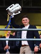 19 August 2019; Willie Connors of Tipperary with the Liam MacCarthy cup at the Tipperary All-Ireland hurling champions homecoming event at Semple Stadium in Thurles, Tipperary. Photo by Sam Barnes/Sportsfile