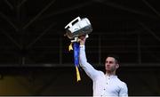 19 August 2019; Cathal Barrett of Tipperary with the Liam MacCarthy cup at the Tipperary All-Ireland hurling champions homecoming event at Semple Stadium in Thurles, Tipperary. Photo by Sam Barnes/Sportsfile