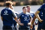20 August 2019; Andrew Conway, left, and Tadhg Furlong during Ireland Rugby squad training at The Campus in Quinta do Lago, Faro, Portugal. Photo by Ramsey Cardy/Sportsfile