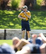 20 August 2019; Head coach Joe Schmidt during Ireland Rugby squad training at The Campus in Quinta do Lago, Faro, Portugal. Photo by Ramsey Cardy/Sportsfile