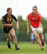 20 August 2019; Action from the game between Cork and Kilkenny during the 2019 LGFA Under-17 Academy Day at the GAA National Games Development Centre in Abbotstown, Dublin. Photo by Eóin Noonan/Sportsfile