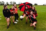 20 August 2019; Down players during the 2019 LGFA Under-17 Academy Day at the GAA National Games Development Centre in Abbotstown, Dublin. Photo by Eóin Noonan/Sportsfile