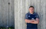 20 August 2019; Tadhg Furlong poses for a portrait following an Ireland Rugby press conference at The Campus in Quinta do Lago, Faro, Portugal. Photo by Ramsey Cardy/Sportsfile