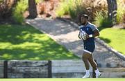20 August 2019; Bundee Aki during Ireland Rugby squad training at The Campus in Quinta do Lago, Faro, Portugal. Photo by Ramsey Cardy/Sportsfile
