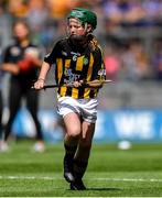 18 August 2019; Anna Doheny, Scoil Ruadhain, Tullaroan, Kilkenny, representing Kilkenny, during the INTO Cumann na mBunscol GAA Respect Exhibition Go Games prior to the GAA Hurling All-Ireland Senior Championship Final match between Kilkenny and Tipperary at Croke Park in Dublin. Photo by Piaras Ó Mídheach/Sportsfile