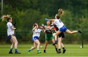 20 August 2019; Action from the game between Sligo and Monaghan during the 2019 LGFA Under-17 Academy Day at the GAA National Games Development Centre in Abbotstown, Dublin. Photo by Eóin Noonan/Sportsfile