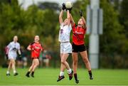 20 August 2019; Action from the game between Down and Kildare during the 2019 LGFA Under-17 Academy Day at the GAA National Games Development Centre in Abbotstown, Dublin. Photo by Eóin Noonan/Sportsfile