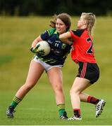 20 August 2019; Action from the game between Kerry and Down during the 2019 LGFA Under-17 Academy Day at the GAA National Games Development Centre in Abbotstown, Dublin. Photo by Eóin Noonan/Sportsfile