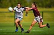 20 August 2019; Action from the game between Dublin and Galway during the 2019 LGFA Under-17 Academy Day at the GAA National Games Development Centre in Abbotstown, Dublin. Photo by Eóin Noonan/Sportsfile