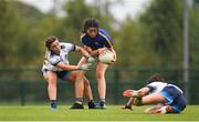 20 August 2019; Action from the game between Tipperary and Dublin during the 2019 LGFA Under-17 Academy Day at the GAA National Games Development Centre in Abbotstown, Dublin. Photo by Eóin Noonan/Sportsfile