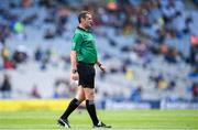 18 August 2019; Referee Patrick Murphy during the Electric Ireland GAA Hurling All-Ireland Minor Championship Final match between Kilkenny and Galway at Croke Park in Dublin. Photo by Eóin Noonan/Sportsfile