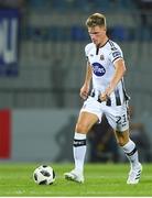 31 July 2019; Daniel Cleary of Dundalk during the UEFA Champions League Second Qualifying Round 2nd Leg match between Qarabag FK and Dundalk at Dalga Arena in Baku, Azerbaijan. Photo by Eóin Noonan/Sportsfile