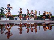 21 August 2019; Competitors during the women's 1500m event during the 2019 Morton Games at Morton Stadium in Santry, Dublin. Photo by Stephen McCarthy/Sportsfile