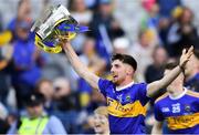 18 August 2019; Ger Browne of Tipperary celebrates with the Liam MacCarthy Cup after the GAA Hurling All-Ireland Senior Championship Final match between Kilkenny and Tipperary at Croke Park in Dublin. Photo by Piaras Ó Mídheach/Sportsfile