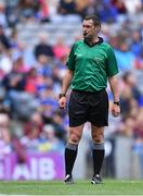 18 August 2019; Referee Patrick Murphy during the Electric Ireland GAA Hurling All-Ireland Minor Championship Final match between Kilkenny and Galway at Croke Park in Dublin. Photo by Piaras Ó Mídheach/Sportsfile