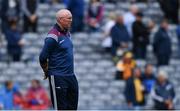 18 August 2019; Galway manager Brian Hanley before the Electric Ireland GAA Hurling All-Ireland Minor Championship Final match between Kilkenny and Galway at Croke Park in Dublin. Photo by Piaras Ó Mídheach/Sportsfile