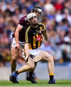 18 August 2019; Timmy Clifford of Kilkenny in action against Christy Brennan of Galway during the Electric Ireland GAA Hurling All-Ireland Minor Championship Final match between Kilkenny and Galway at Croke Park in Dublin. Photo by Piaras Ó Mídheach/Sportsfile