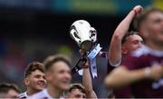 18 August 2019; Galway players celebrate with The Irish Press Cup after the Electric Ireland GAA Hurling All-Ireland Minor Championship Final match between Kilkenny and Galway at Croke Park in Dublin. Photo by Piaras Ó Mídheach/Sportsfile