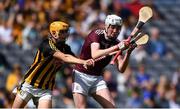 18 August 2019; Greg Thomas of Galway in action against William Halpin of Kilkenny during the Electric Ireland GAA Hurling All-Ireland Minor Championship Final match between Kilkenny and Galway at Croke Park in Dublin. Photo by Piaras Ó Mídheach/Sportsfile