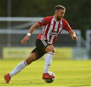 2 August 2019; Darren Cole of Derry City during the SSE Airtricity League Premier Division match between UCD and Derry City at the UCD Bowl in Belfield, Dublin. Photo by Ramsey Cardy/Sportsfile