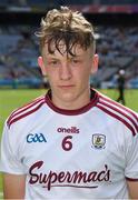 28 July 2019; Ian McGlynn of Galway before the Electric Ireland GAA Hurling All-Ireland Minor Championship Semi-Final match between Wexford and Galway at Croke Park in Dublin. Photo by Ray McManus/Sportsfile