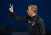 23 August 2019; Dundalk head coach Vinny Perth  during the Extra.ie FAI Cup Second Round match between Derry City and Dundalk at Ryan McBride Brandywell Stadium in Derry. Photo by Oliver McVeigh/Sportsfile