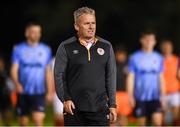 23 August 2019; St Patrick's Athletic manager Harry Kenny following the Extra.ie FAI Cup Second Round match between UCD and St Patrick's Athletic at The UCD Bowl in Dublin. Photo by Ben McShane/Sportsfile
